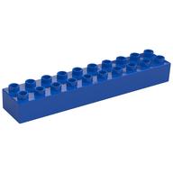 Duplo Brick 2 x 10 (Blue)