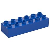 Duplo Brick 2 x 6 (Blue)