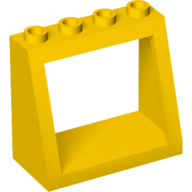 Windscreen 2 x 4 x 3 Frame with Hollow Studs (Yellow)