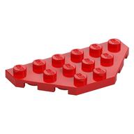 Wedge Plate 3 x 6 Cut Corners (Red)