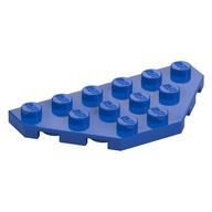 Wedge Plate 3 x 6 Cut Corners (Blue)