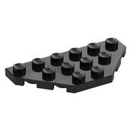 Wedge Plate 3 x 6 Cut Corners (Black)