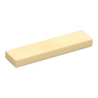 Tile 1 x 4 with Groove (Tan)