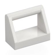 Tile Special 1 x 2 with Handle (White)