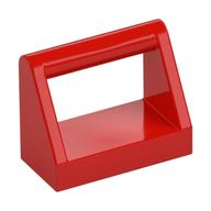 Tile Special 1 x 2 with Handle (Red)