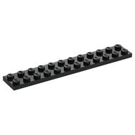 Plate 2 x 12 (Black)