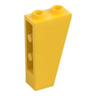 Brick Sloped Inverted 75° 2 x 1 x 3 (Yellow)