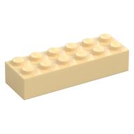 Brick 2 x 6 (Tan)
