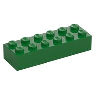 Brick 2 x 6 (Green)