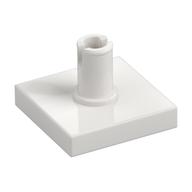 Tile Special 2 x 2 with Top Pin (White)