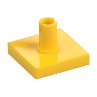 Tile Special 2 x 2 with Top Pin (Yellow)