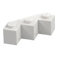 Brick Wedged 3 x 3 Facet (White)