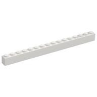 Brick 1 x 16 (White)