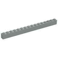 Brick 1 x 16 (Light Gray)