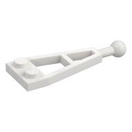Plate Special 1 x 2 with Long Towball (White)