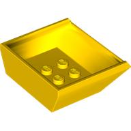 Tipper Bed Small, 3 x 4 Anti-studs (Yellow)