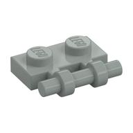 Plate Special 1 x 2 Side Handle [Free Ends] (Light Gray)