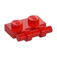 Plate Special 1 x 2 Side Handle [Free Ends] (Red)
