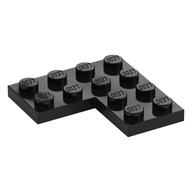 Plate 4 x 4 Corner (Black)