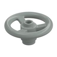 Technic Steering Wheel Small (3 Studs Diameter) (Light Gray)