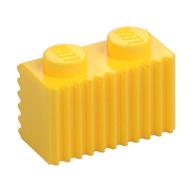 Brick Special 1 x 2 with Grille (Yellow)