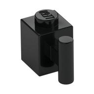Brick Special 1 x 1 with Handle (Black)