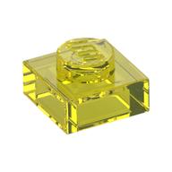 Plate 1 x 1 (Trans-Yellow)