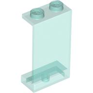 Panel 1 x 2 x 3 - Solid Studs (Trans-Light Blue)