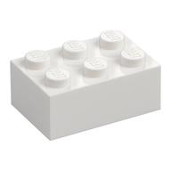 Brick 2 x 3 (White)
