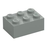 Brick 2 x 3 (Light Gray)
