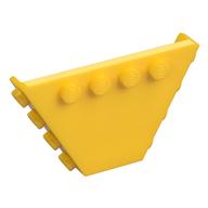Panel, Trapezoid, Tipper End Flat without Pins (Yellow)