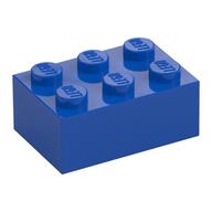 Brick 2 x 3 (Blue)