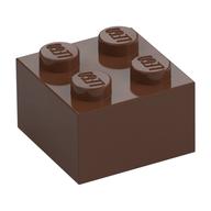Brick 2 x 2 (Brown)