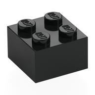 Brick 2 x 2 (Black)