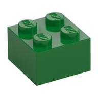 Brick 2 x 2 (Green)