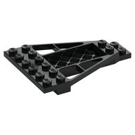 Wedge Plate 8 x 6 x 2/3 with Grille (Black)