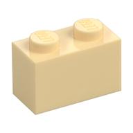 Brick 1 x 2 (Tan)