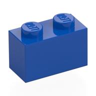 Brick 1 x 2 (Blue)