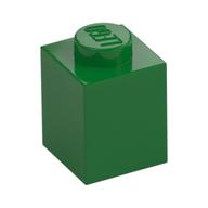 Brick 1 x 1 (Green)