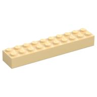 Brick 2 x 10 (Tan)