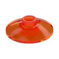 Dish 2 x 2 Inverted [Radar] (Trans-Neon Orange)
