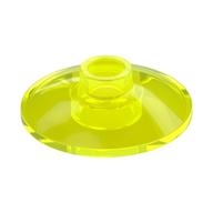 Dish 2 x 2 Inverted [Radar] (Trans-Neon Green)