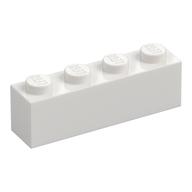 Brick 1 x 4 (White)