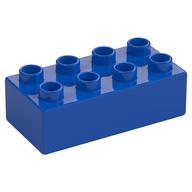 Duplo Brick 2 x 4 (Blue)
