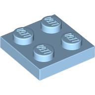 Plate 2 x 2 (Pastel Blue)
