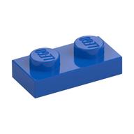 Plate 1 x 2 (Blue)