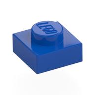 Plate 1 x 1 (Blue)