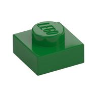 Plate 1 x 1 (Green)