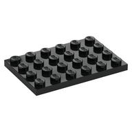 Plate 4 x 6 (Black)