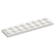 Plate 2 x 8 (White)